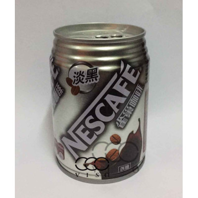 雀巢 淡黑無糖咖啡 罐裝 250 ML